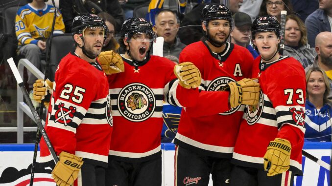 Ishockey, NHL, St. Louis Blues - Chicago Blackhawks
